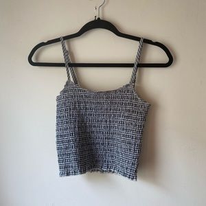 Brandy Melville gingham tank top